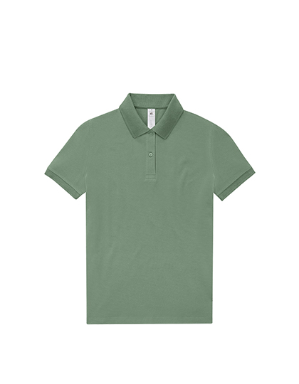 Schweres Damen Poloshirt aus Baumwolle