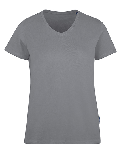 Premium Damen-T-Shirt aus Bio-Baumwolle mit V-Neck
