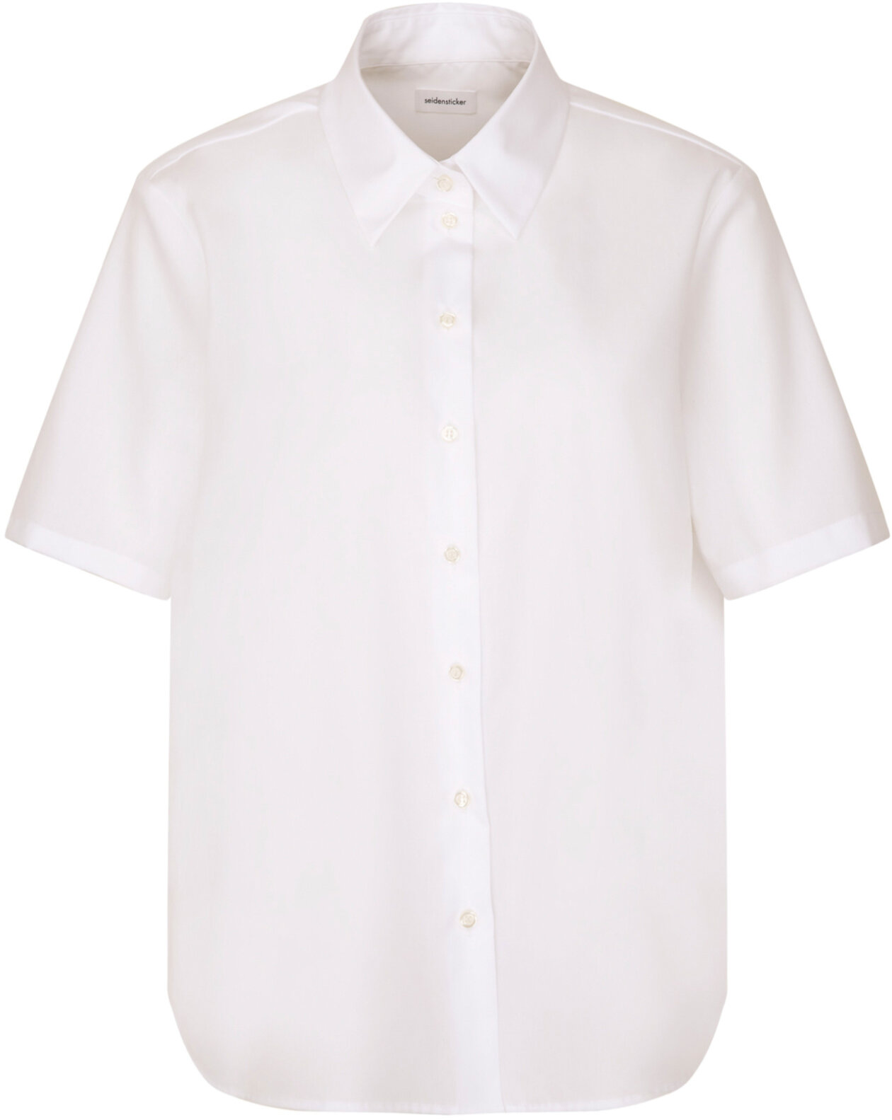 Women´s Oversize Popeline Blouse Shortsleeve