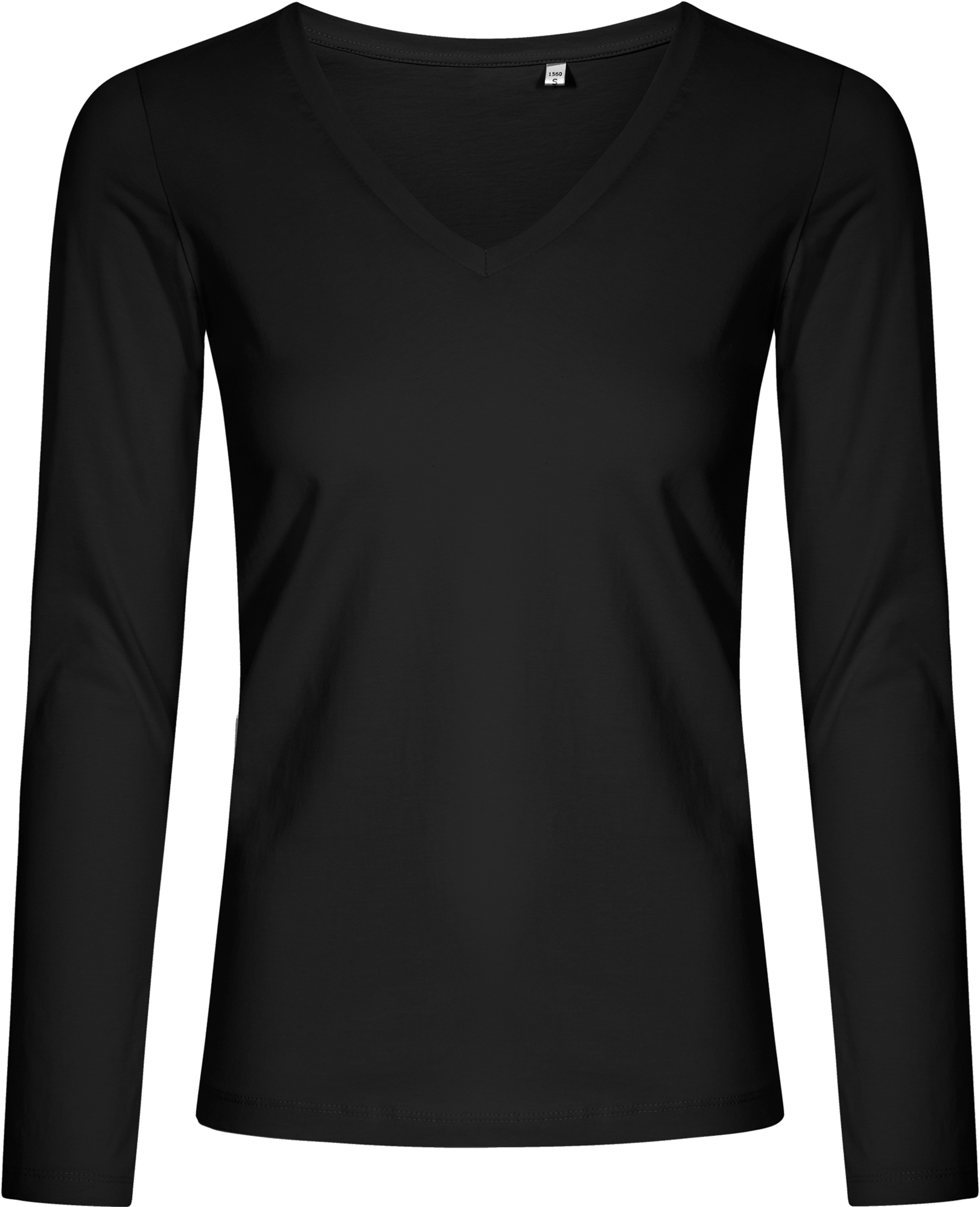 Women´s V-Neck T-Shirt Long Sleeve