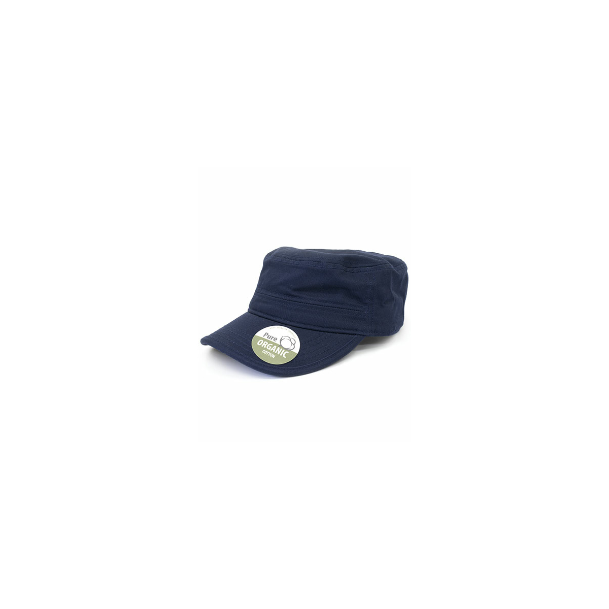 Organic Cotton Army Cap Washed