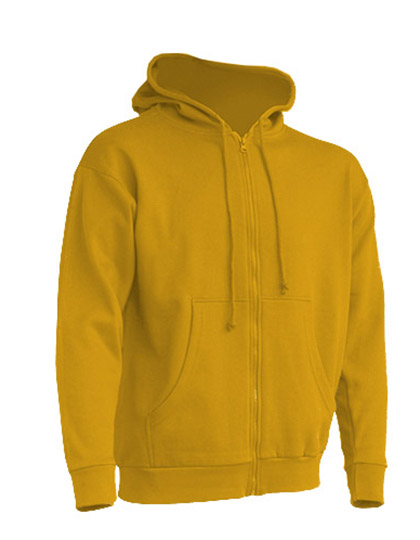 Flauschiger Herren Zip-Hoodie mit Kängurutasche