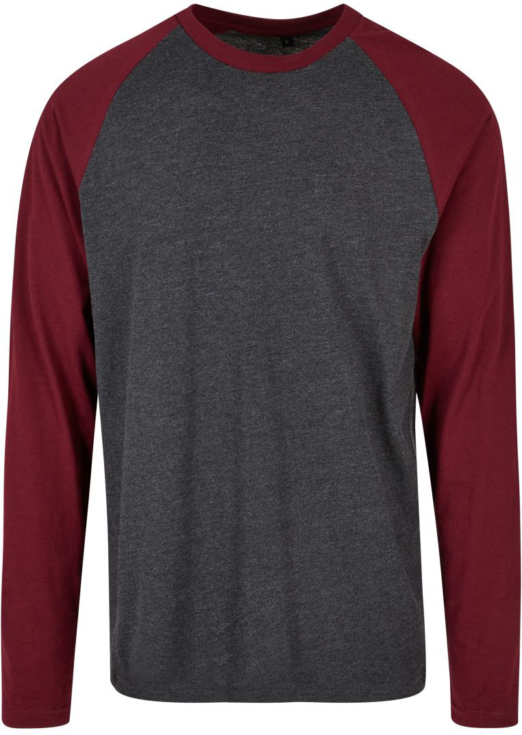 Men´s Contrast Raglan Longsleeve T-Shirt