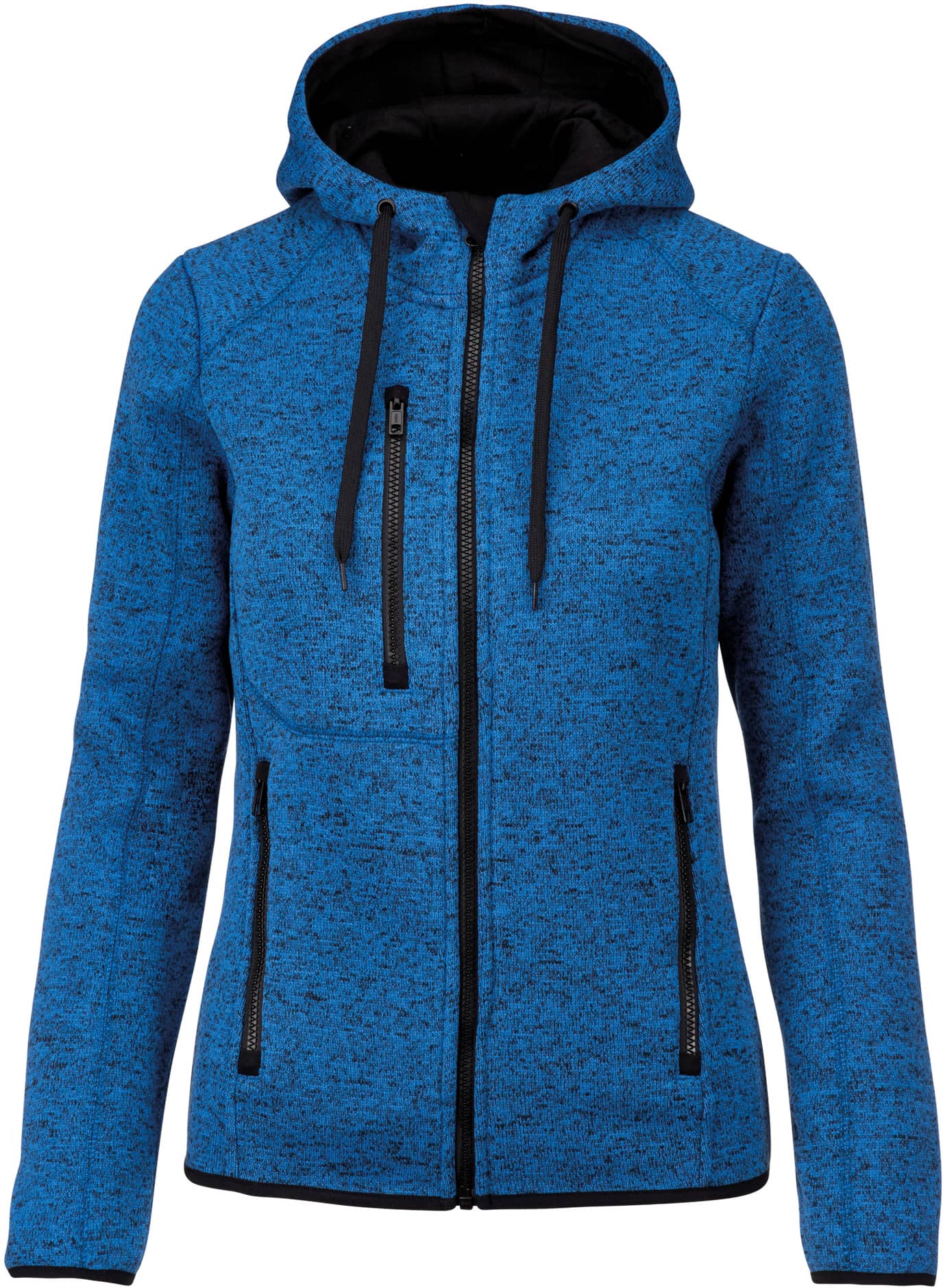 Damen-Hoodie aus Chiné
