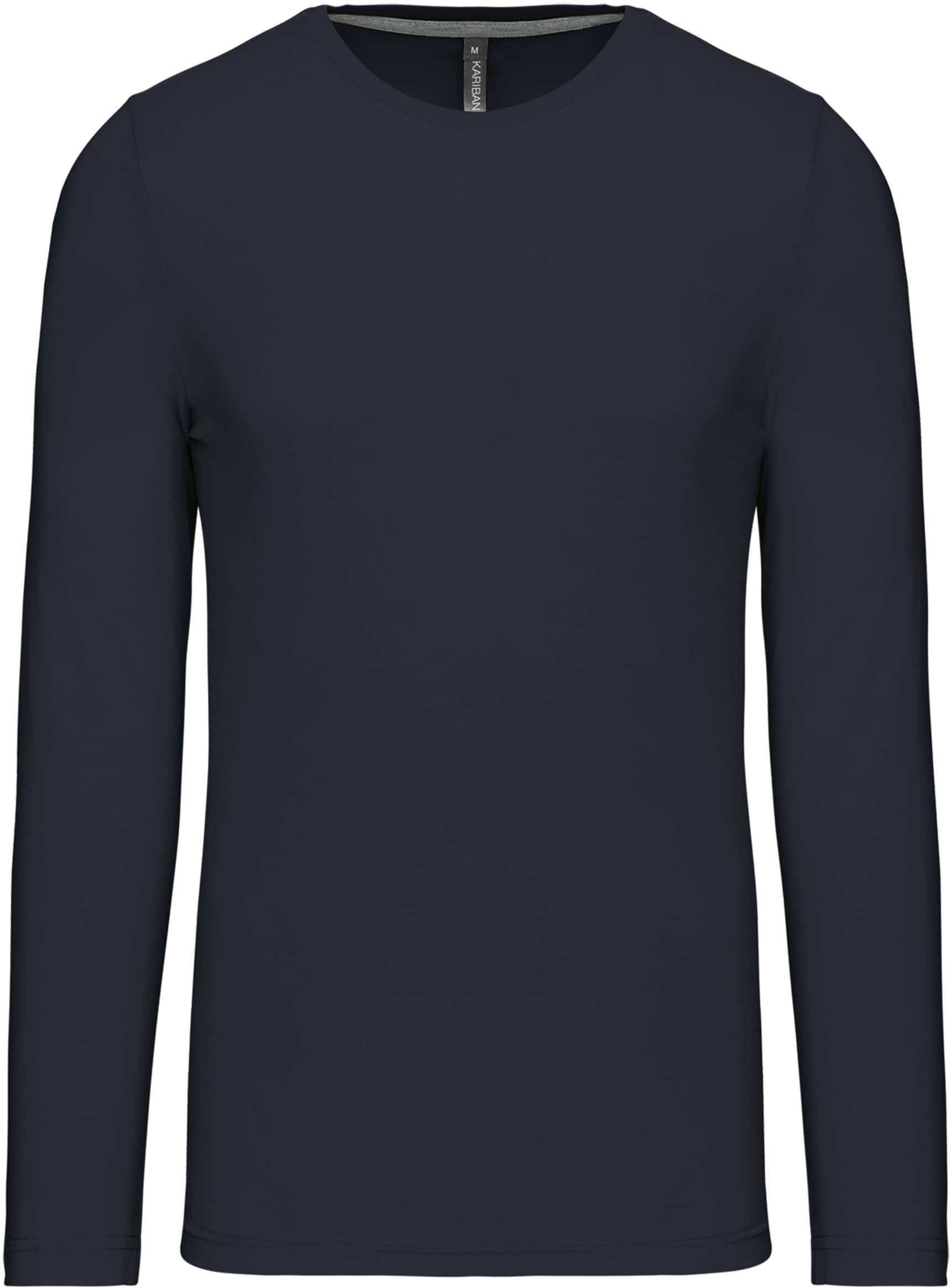 Men`s long-sleeved Crew Neck T-Shirt