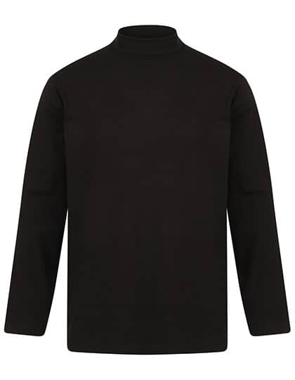 Roll-Neck Long-Sleeve Top