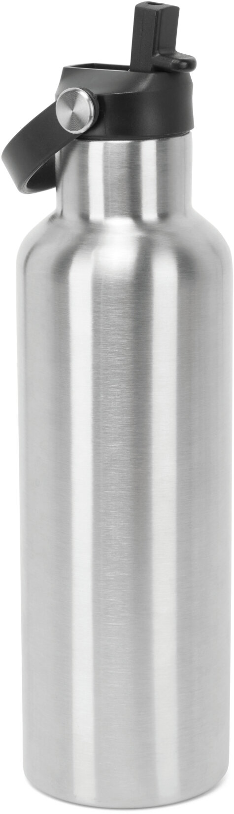 TriDri® Vacuum Sports Water Bottle With Flip Up Straw