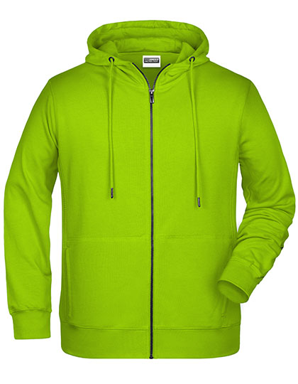 Leichter Herren Bio-Zip-Hoodie