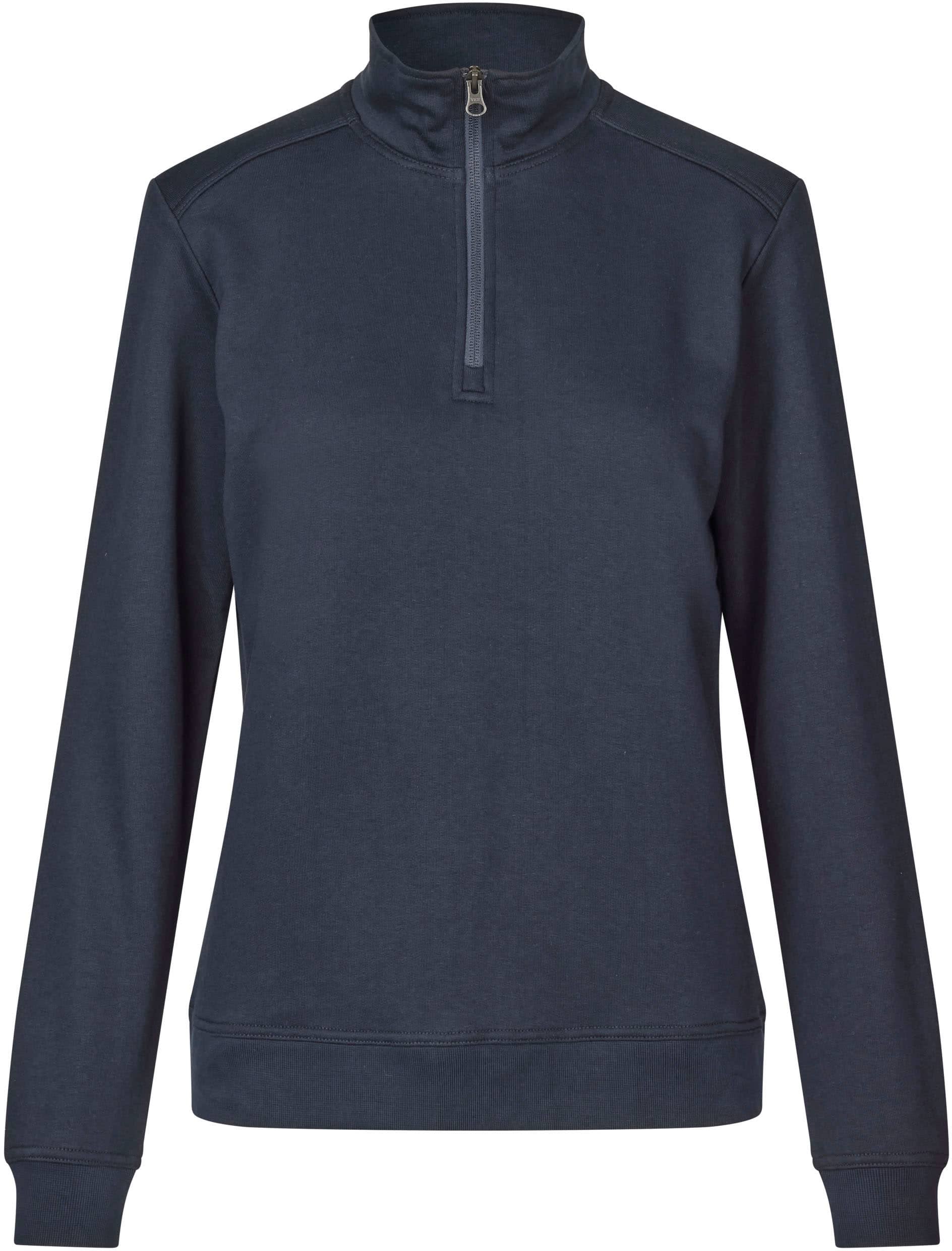 Ungebürsteter PRO Wear CARE Cardigan mit ¼ Zip mit Dam