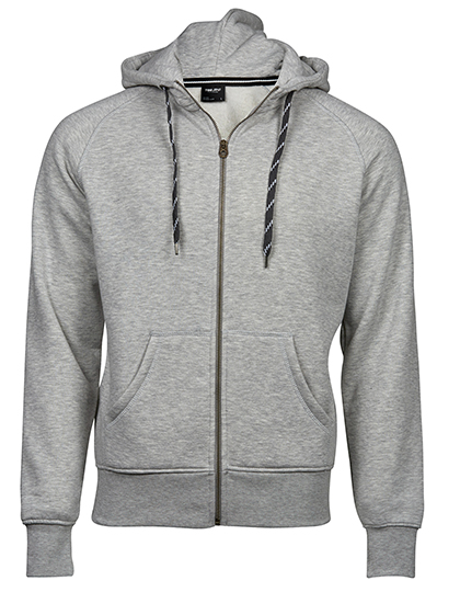 Flauschiger Fashion Herren-Zip-Hoodie