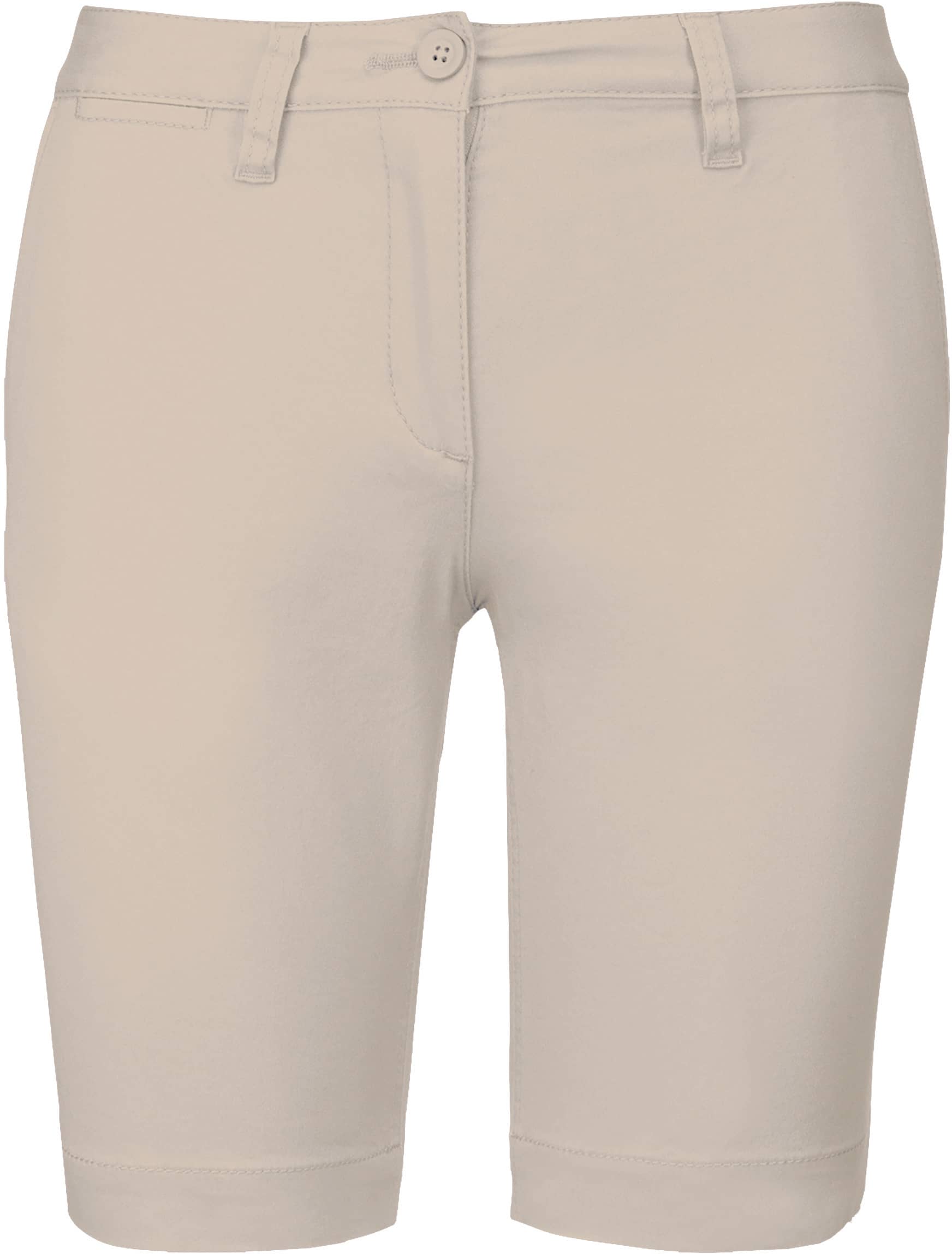 Chino-Bermuda-Shorts für Damen