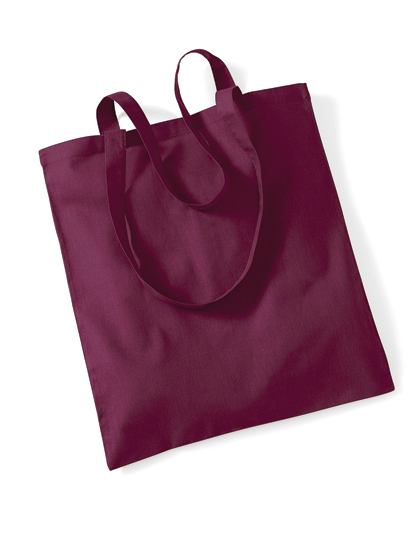 Baumwolltasche mit langen Henkeln