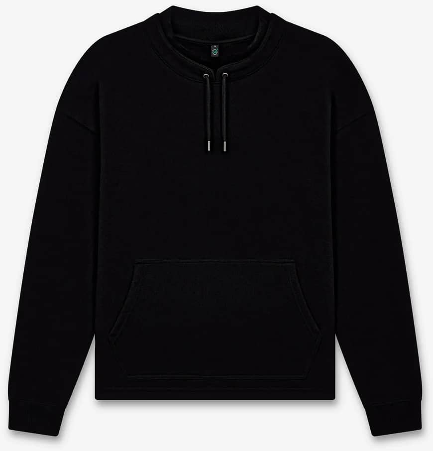 Earth Positive Mock Neck Sweatshirt