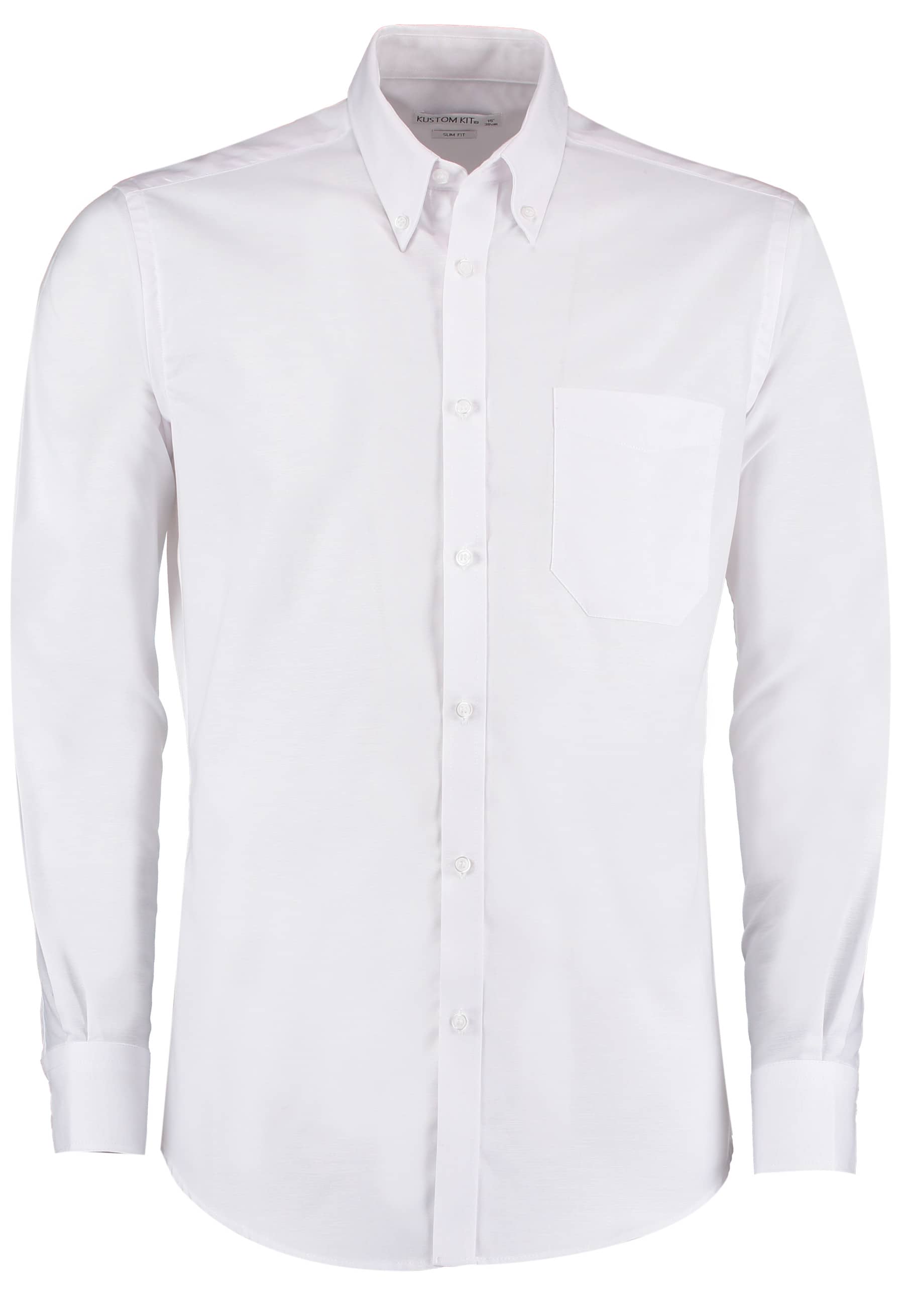 Men`s Slim Fit Workwear Oxford Shirt Long Sleeve