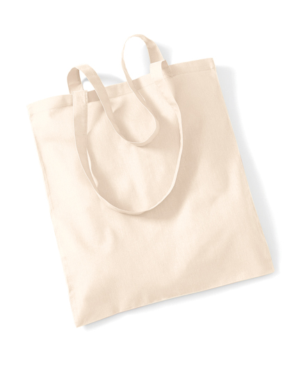 Baumwolltasche mit langen Henkeln