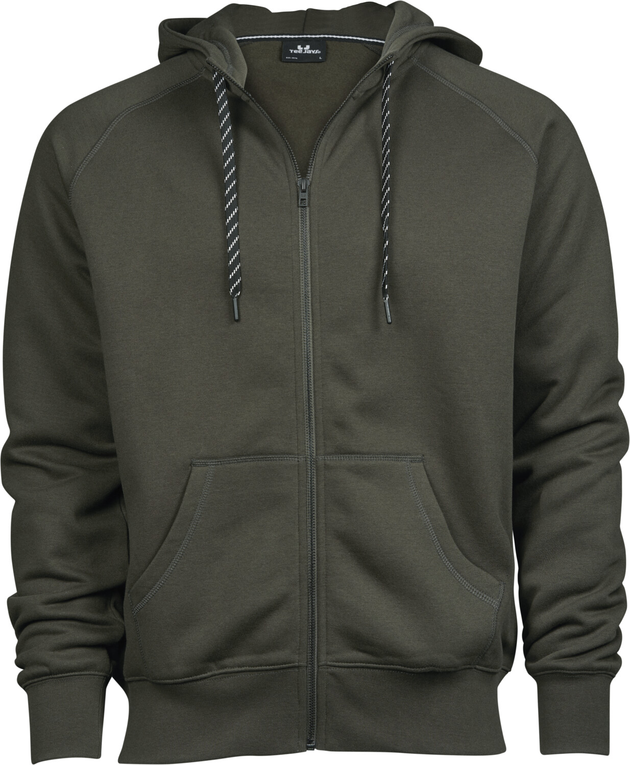Flauschiger Fashion Herren-Zip-Hoodie