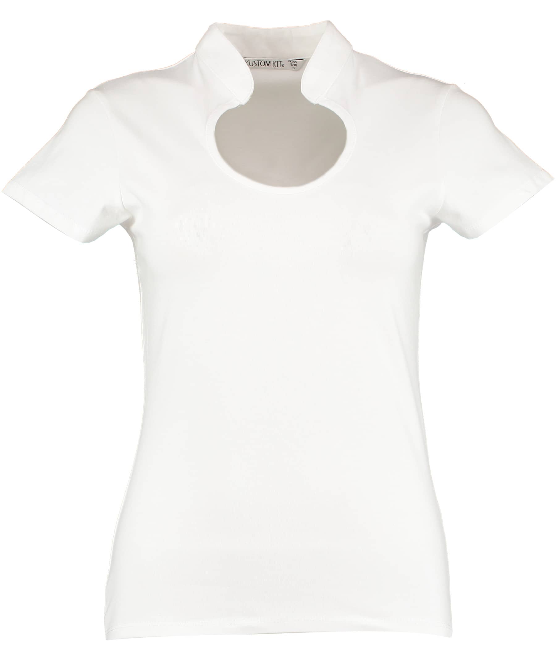 Women`s Regular Fit Keyhole Neck Top