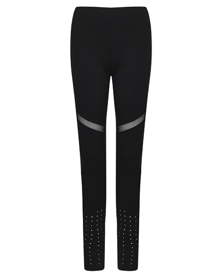 Damen Workout-Leggings modischen Einsätzen