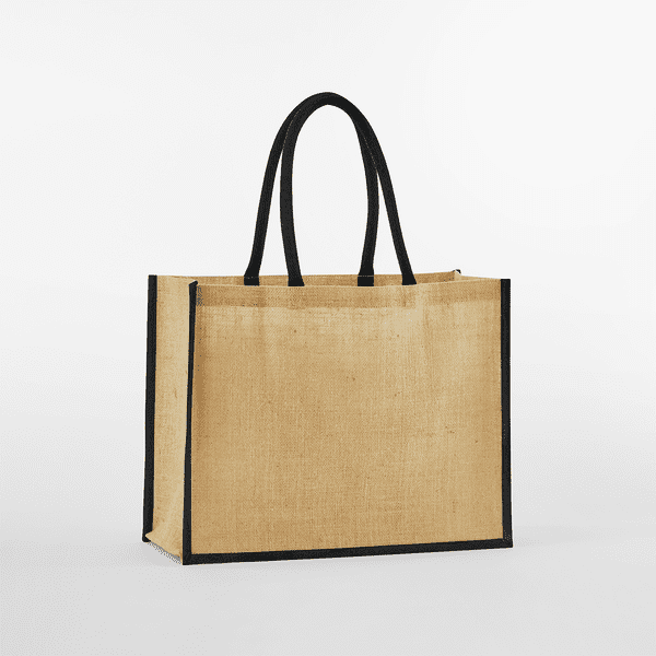 Natural Starched Jute Classic Shopper