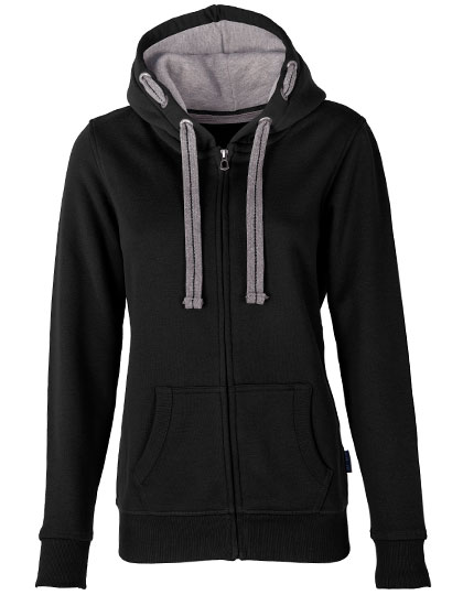 Weicher leicht taillierter Damen-Zip-Hoodie
