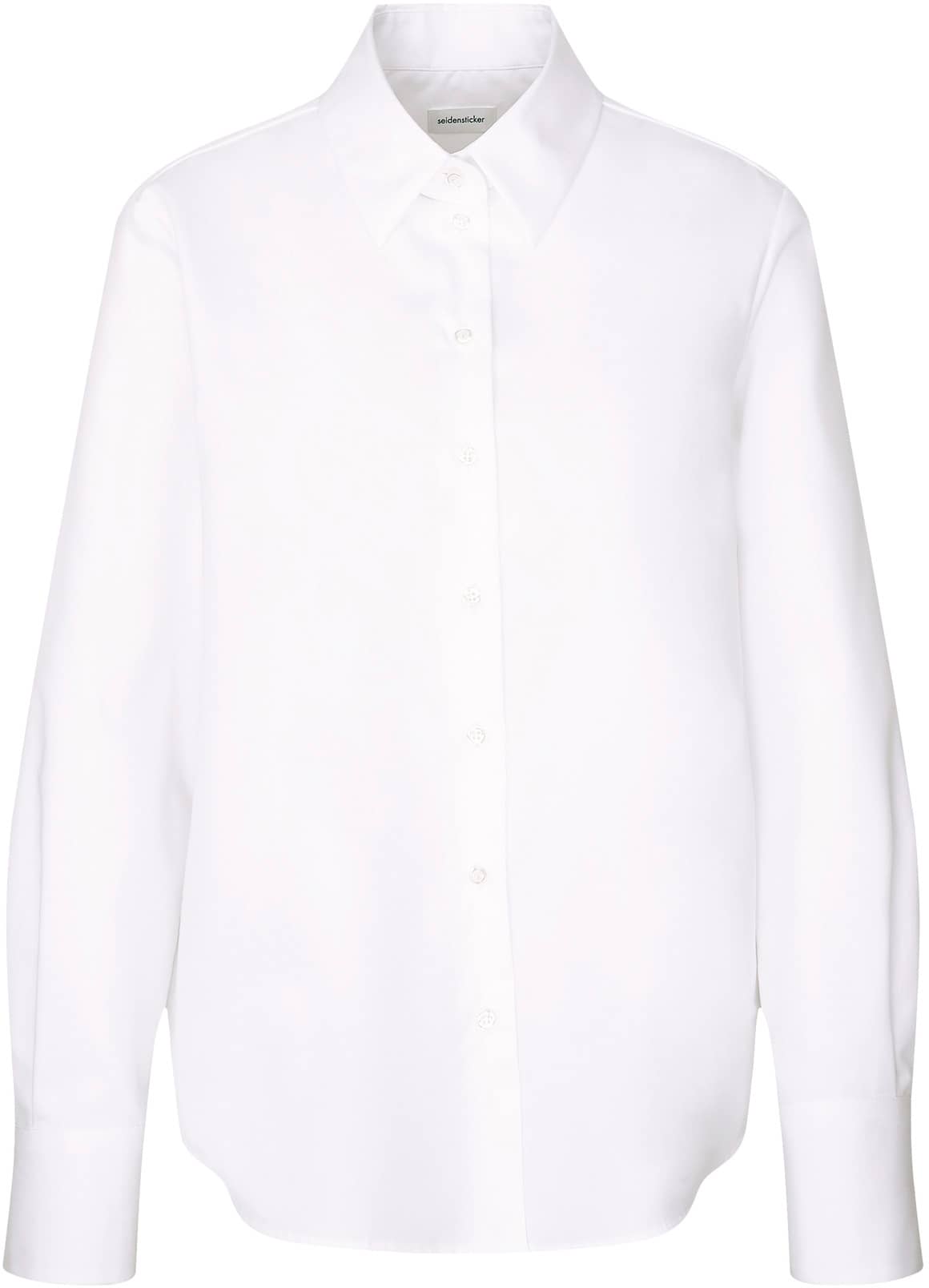 Women´s Oversize Popeline Blouse Longsleee