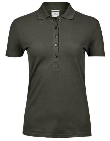 Elastisches Premium Damen-Poloshirt aus Bio-Baumwolle