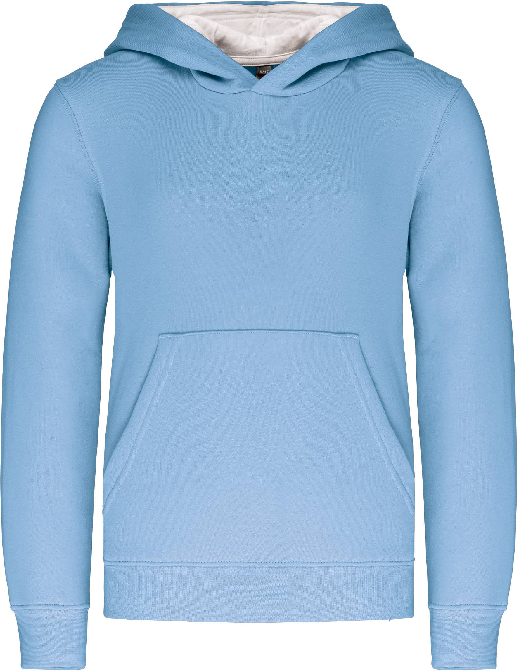 Kinder Kapuzenshirt Bicolor