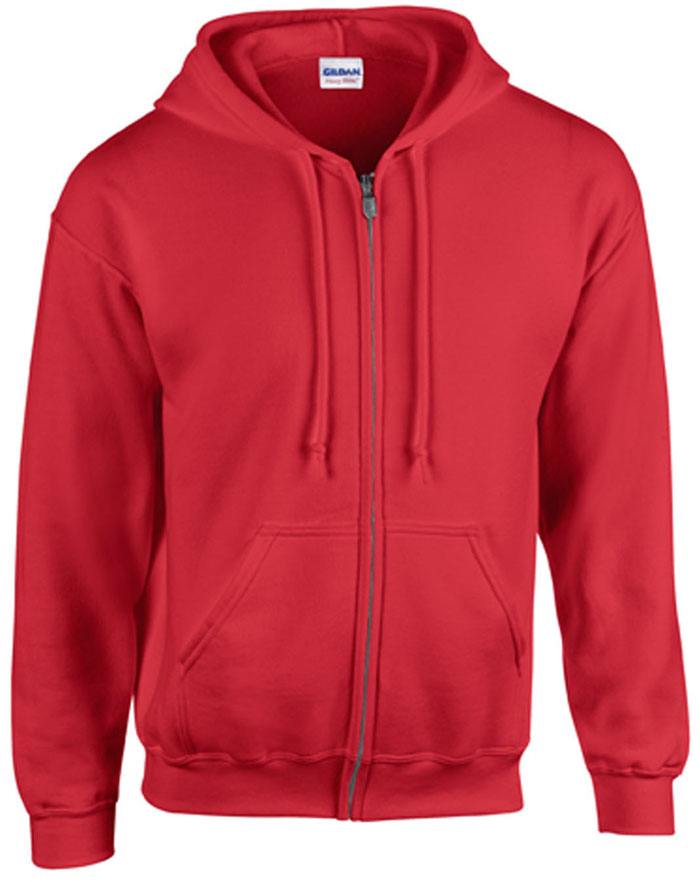 Schwere "Heavy Blend" Herren Zip-Hoodie