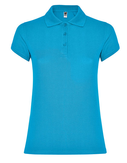 Damen-Poloshirt "Star" mit Seitenschlitzen