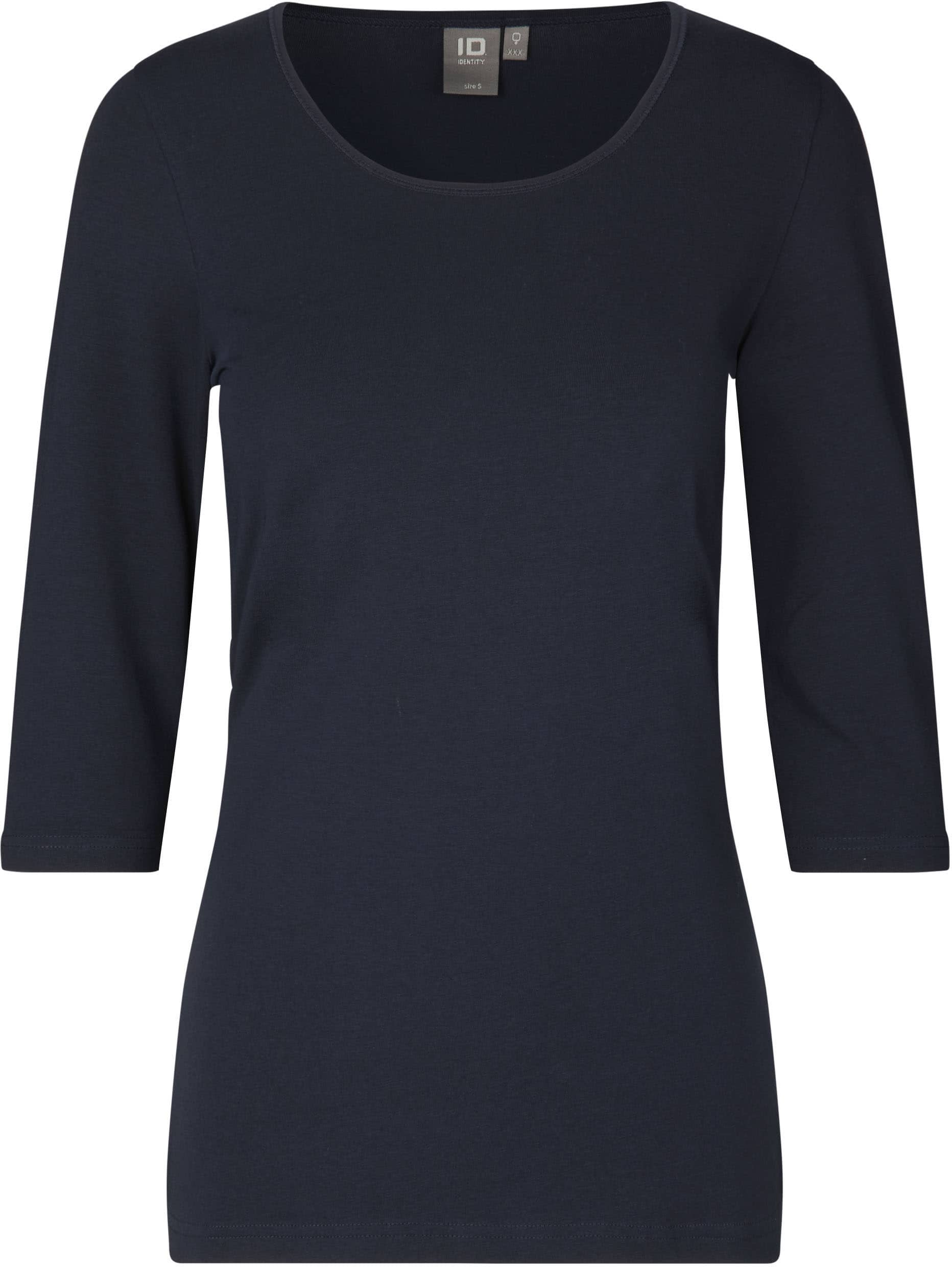 Stretch T-Shirt mit ¾ Ärmel für Damen