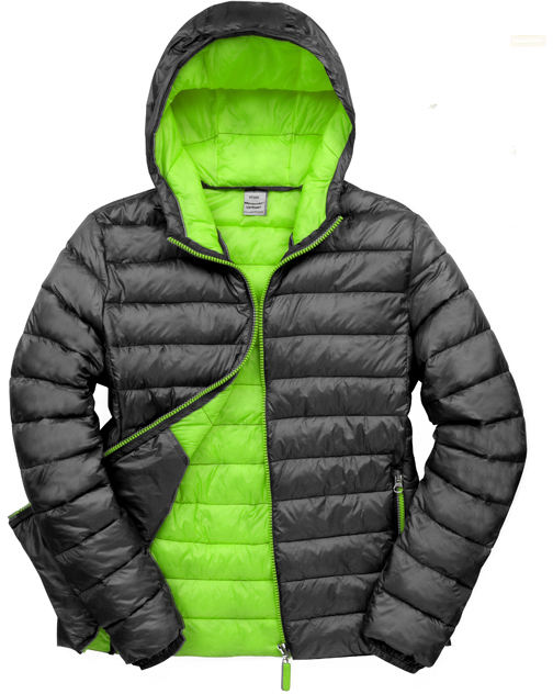 Modische Herren-Pufferjacke "Snow Bird" mit Kontrastfutter