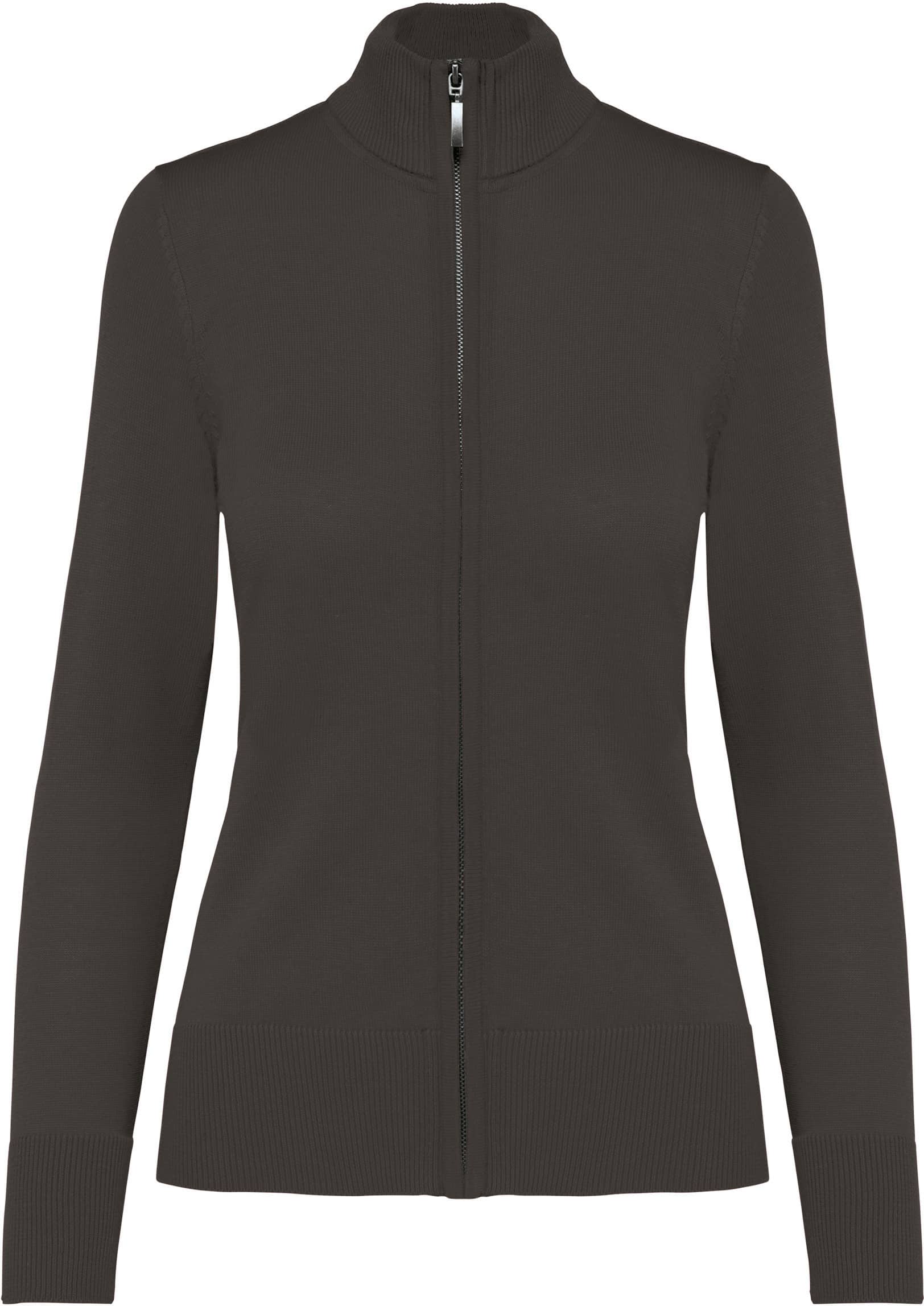 Damen Cardigan mit Reißverschluss