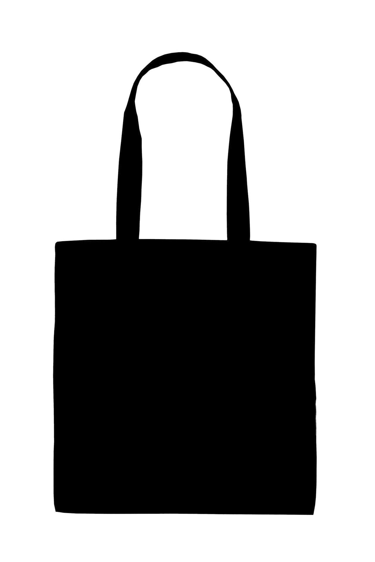 Tiger Cotton Shopping Bag With Long Handles