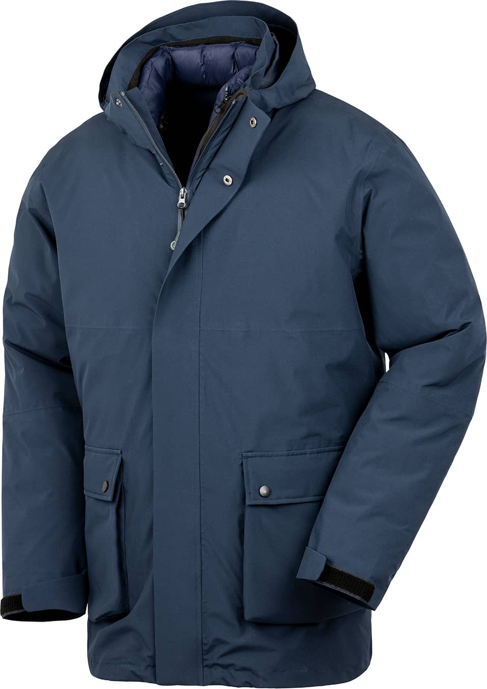 Recycled 3-In-1 Padded Ripstop Jacket