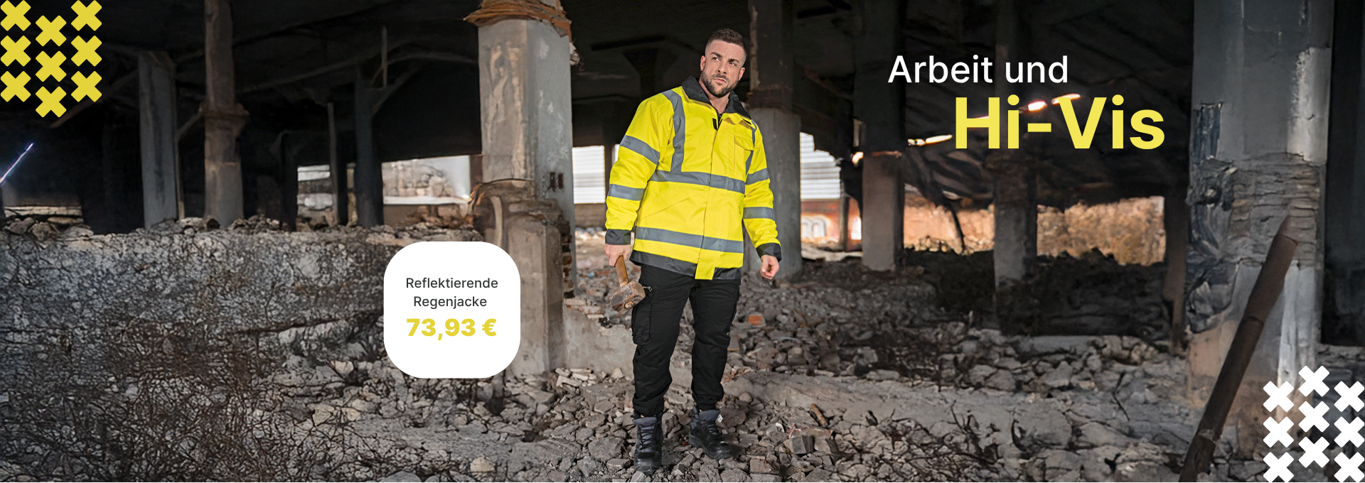 Arbeit & hi-vis