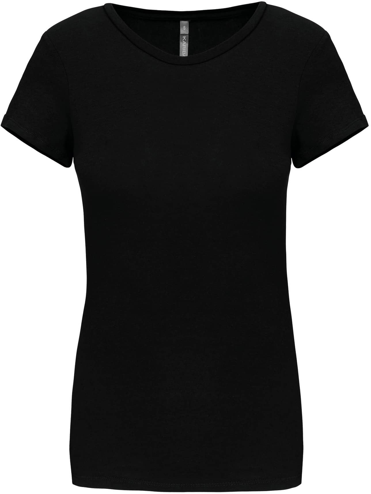 Kurzarm-Damen-T-Shirt mit Rundhalsausschnitt
