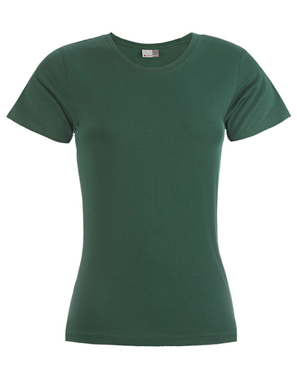 Schmal geschnittenes Premium Damen-T-Shirt