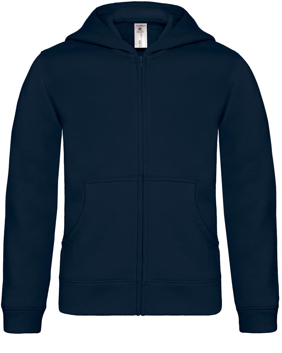 Kids´ Hooded Full Zip Sweat