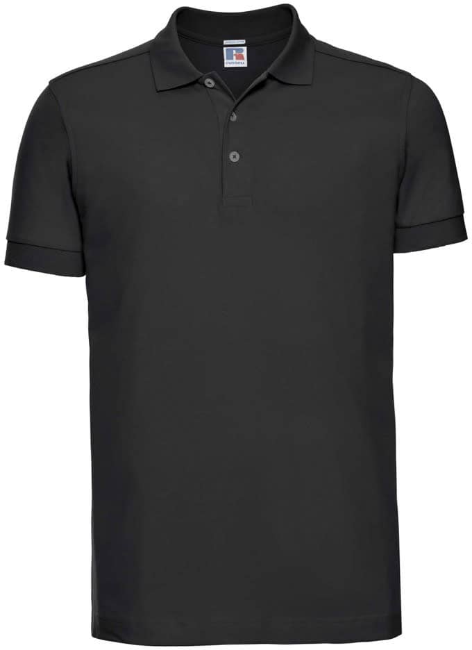 Men's Fitted Stretch Polo