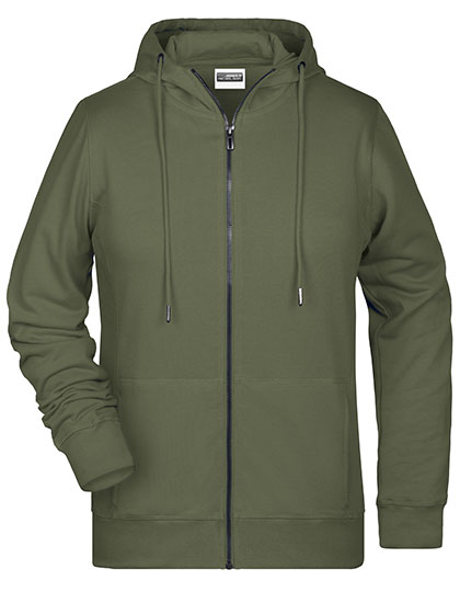 Leichter Damen Bio-Zip-Hoodie