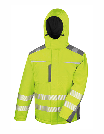 3-lagiger Unisex-Softshellmantel "Dynamic" mit reflektierenden Details - 8.000 mm